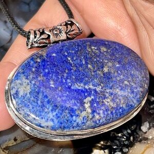 Lapis Lazuli Pendant 1 1/2”x2”